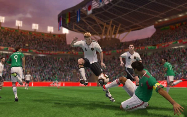 video game 2010 FIFA World Cup South Africa HD Desktop Wallpaper | Background Image