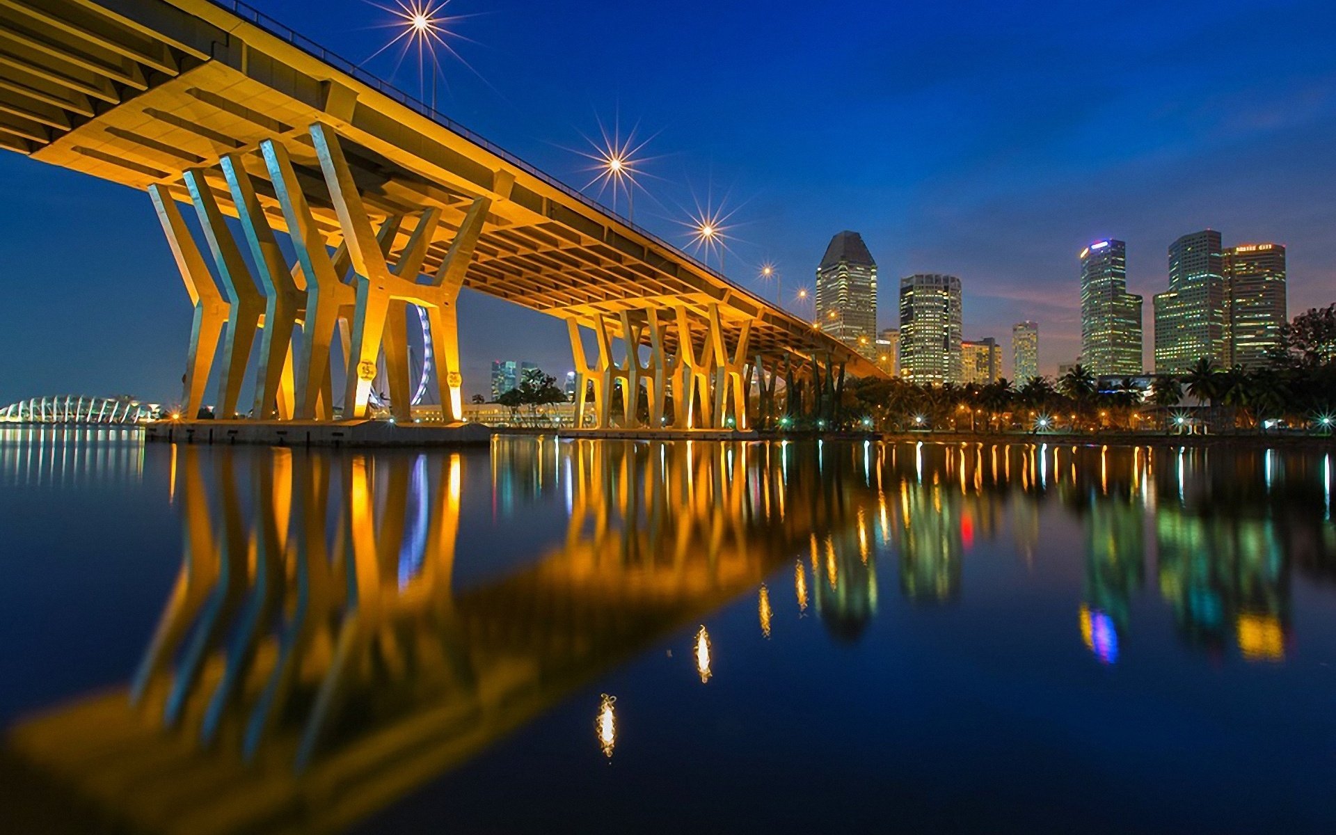 Download Man Made Bridge HD Wallpaper