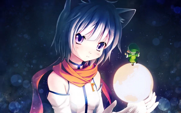 Anime Jinrui Wa Suitai Shimashita HD Desktop Wallpaper | Background Image