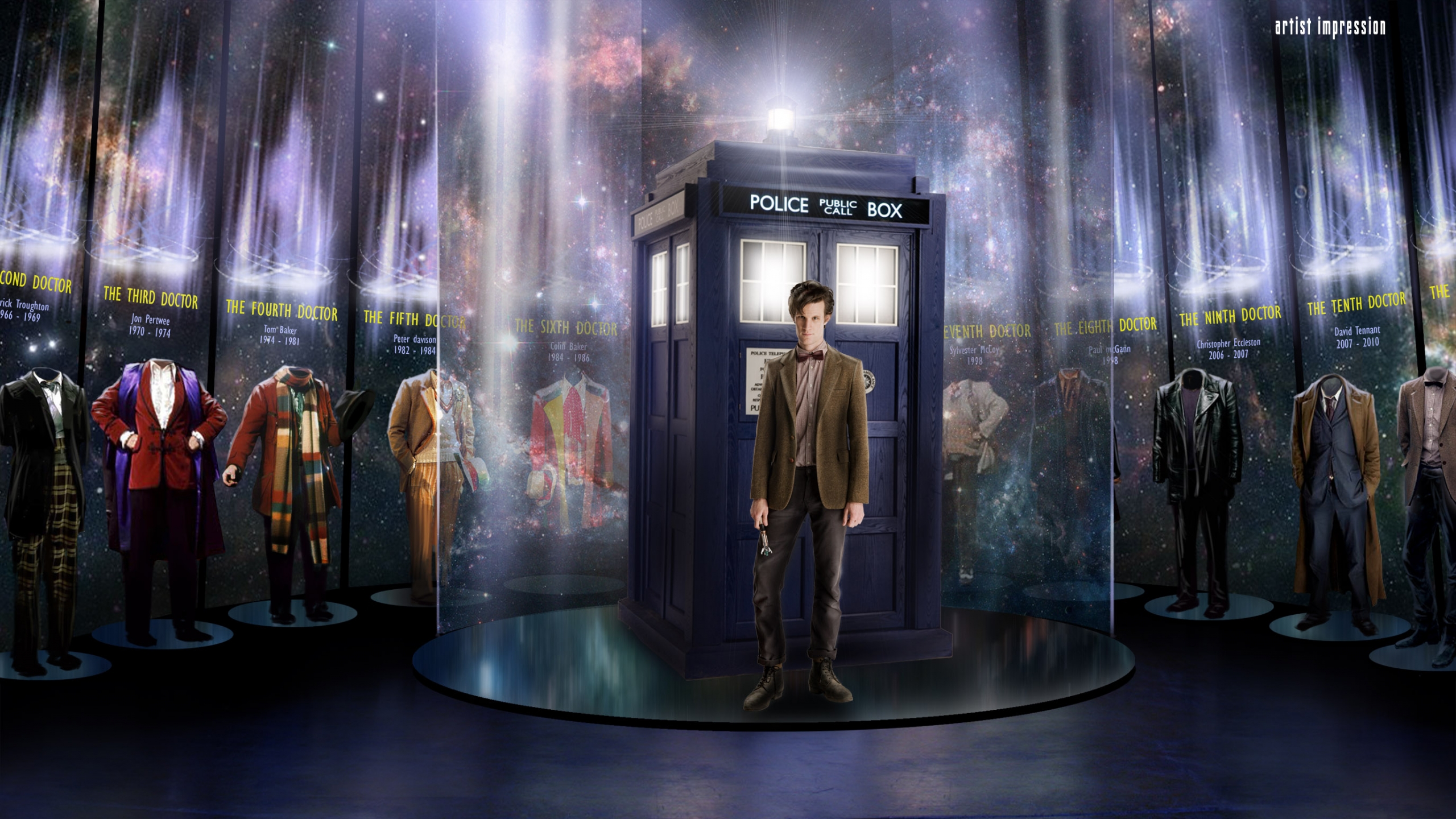 doctor who purple wallpaper