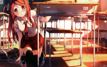 50+ Wallpaper Anime School keren tahun 2019