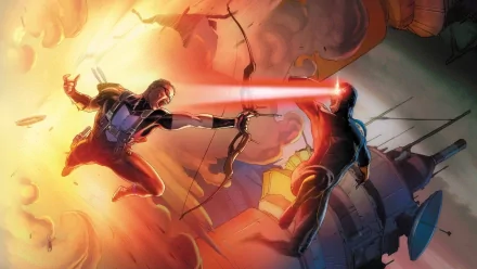 Clint Barton Hawkeye Cyclops (Marvel Comics) Comic avengers vs. X-Men HD Desktop Wallpaper | Background Image