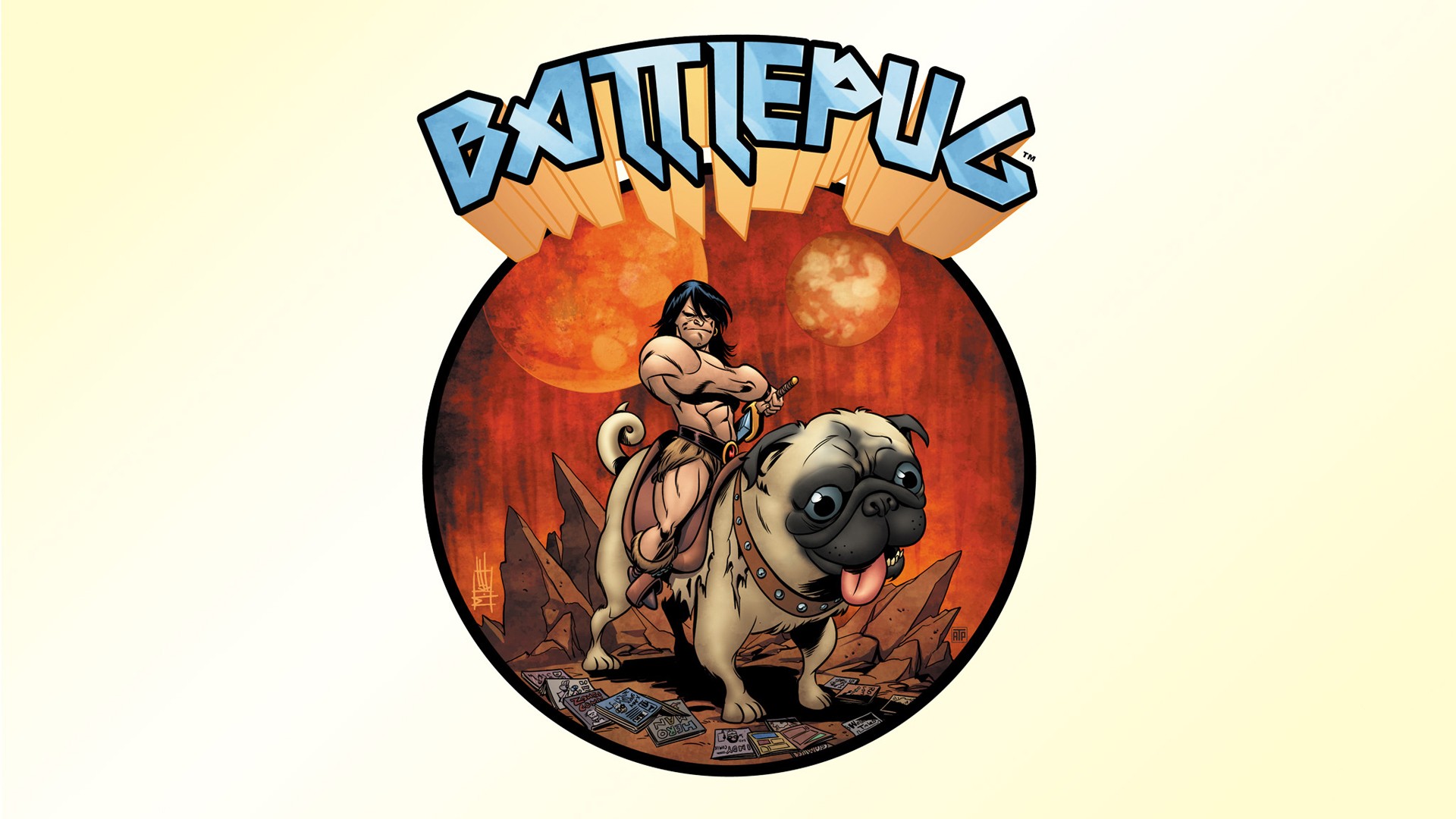 Comics Battlepug HD Wallpaper