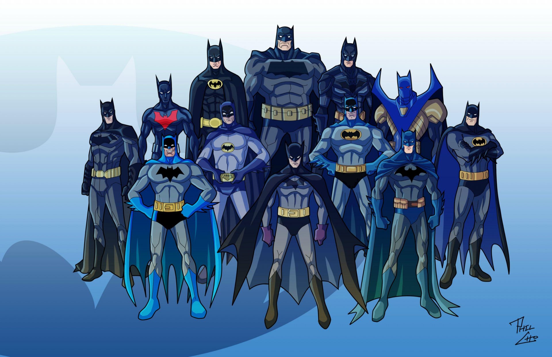 Download Comic Batman HD Wallpaper