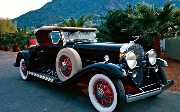 vintage car vehicle 1930 Cadillac Model 452 V16 HD Desktop Wallpaper | Background Image