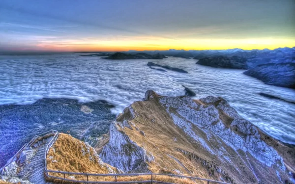 man made stairs HD Desktop Wallpaper | Background Image
