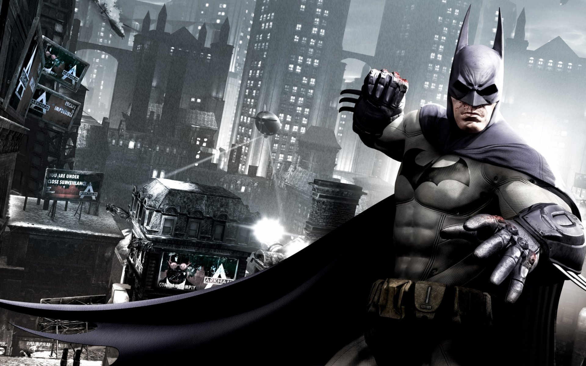 Download Batman Video Game Batman: Arkham City HD Wallpaper