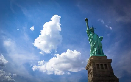 man made Statue of Liberty HD Desktop Wallpaper | Background Image