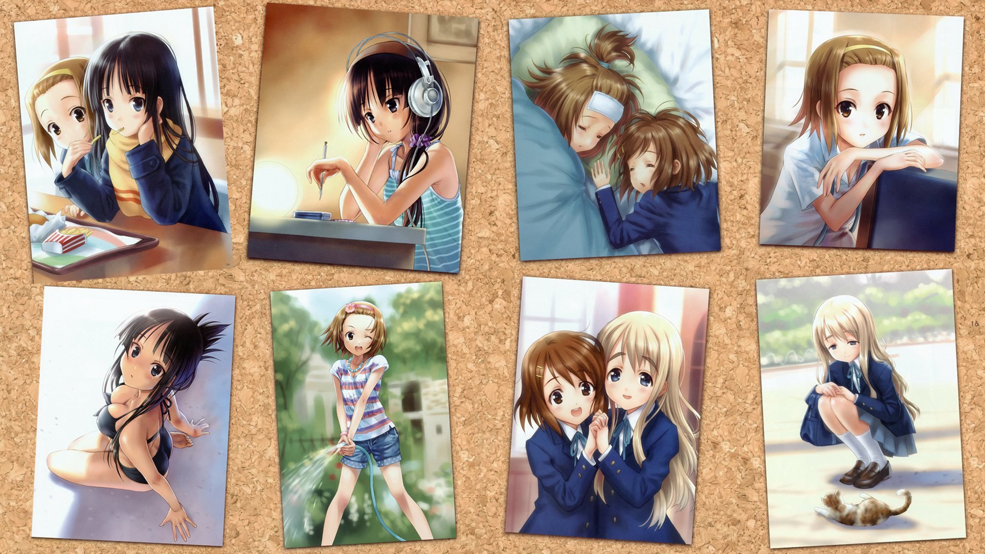 Download Anime K-ON! HD Wallpaper