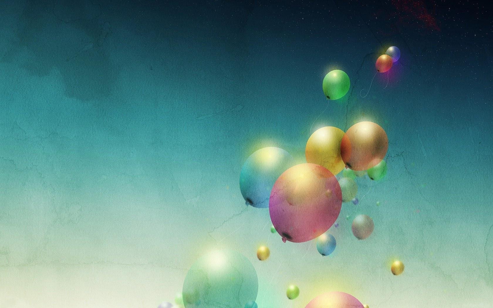 Download Artistic Balloon Wallpaper