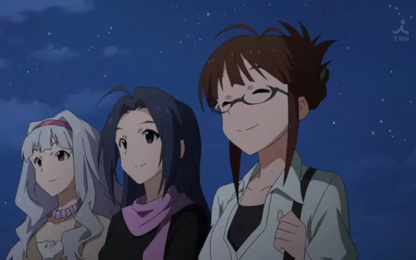 Ritsuko Akizuki Azusa Miura Takane Shijou Anime The iDOLM@STER HD Desktop Wallpaper | Background Image