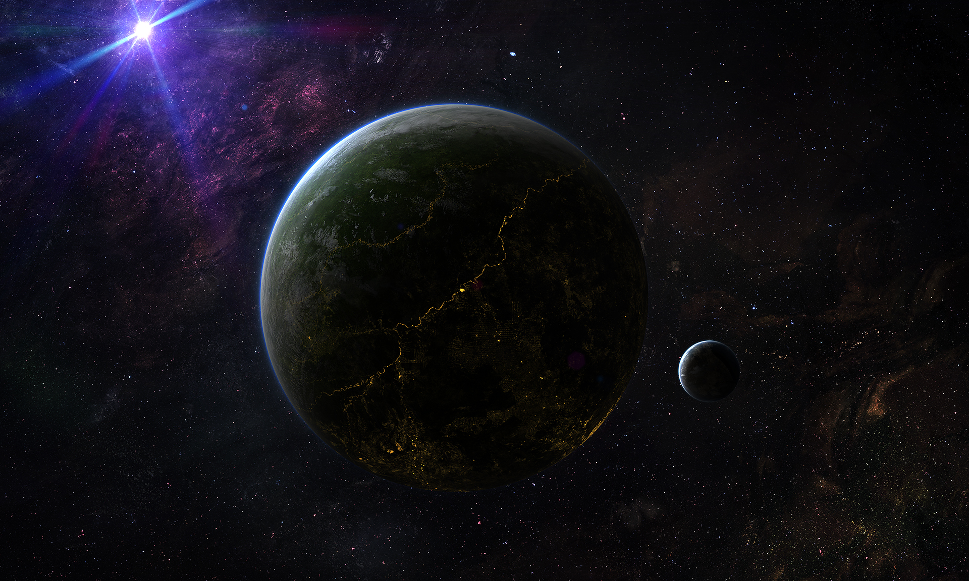 Planets HD Wallpaper