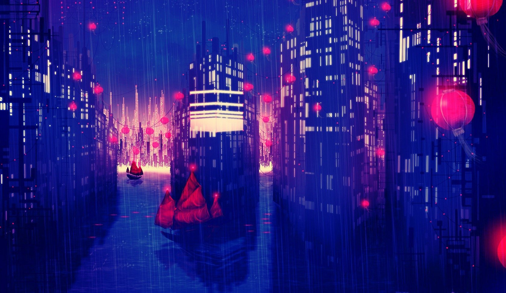 Download Fantasy City Fantasy City Wallpaper