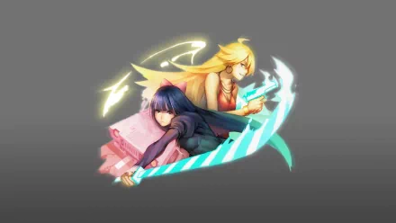 Anime Panty & Stocking with Garterbelt HD Desktop Wallpaper | Background Image