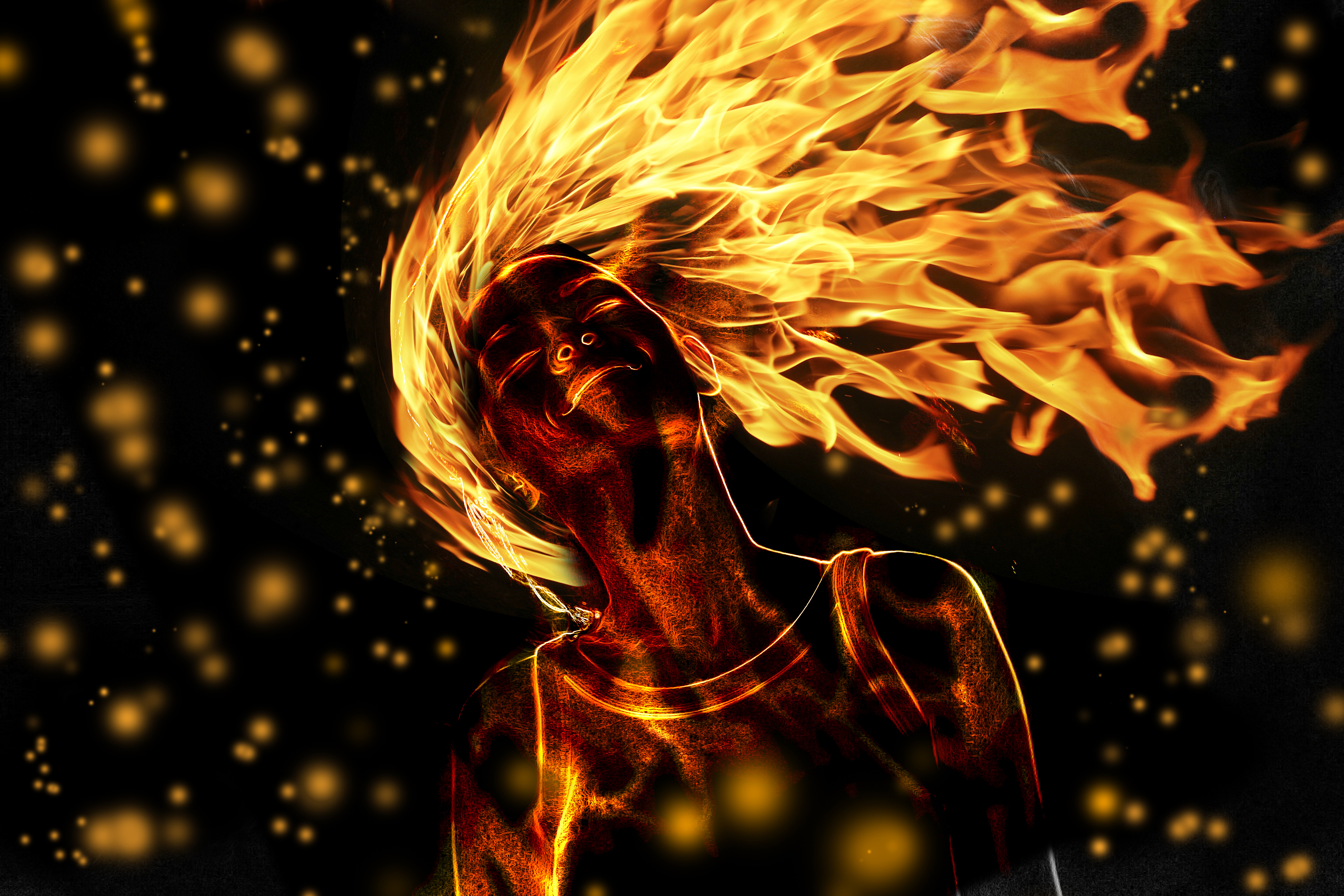 Пляши в огне. Огонь арт. Человек огонь. Огненный человек арт. Огненная девушка.