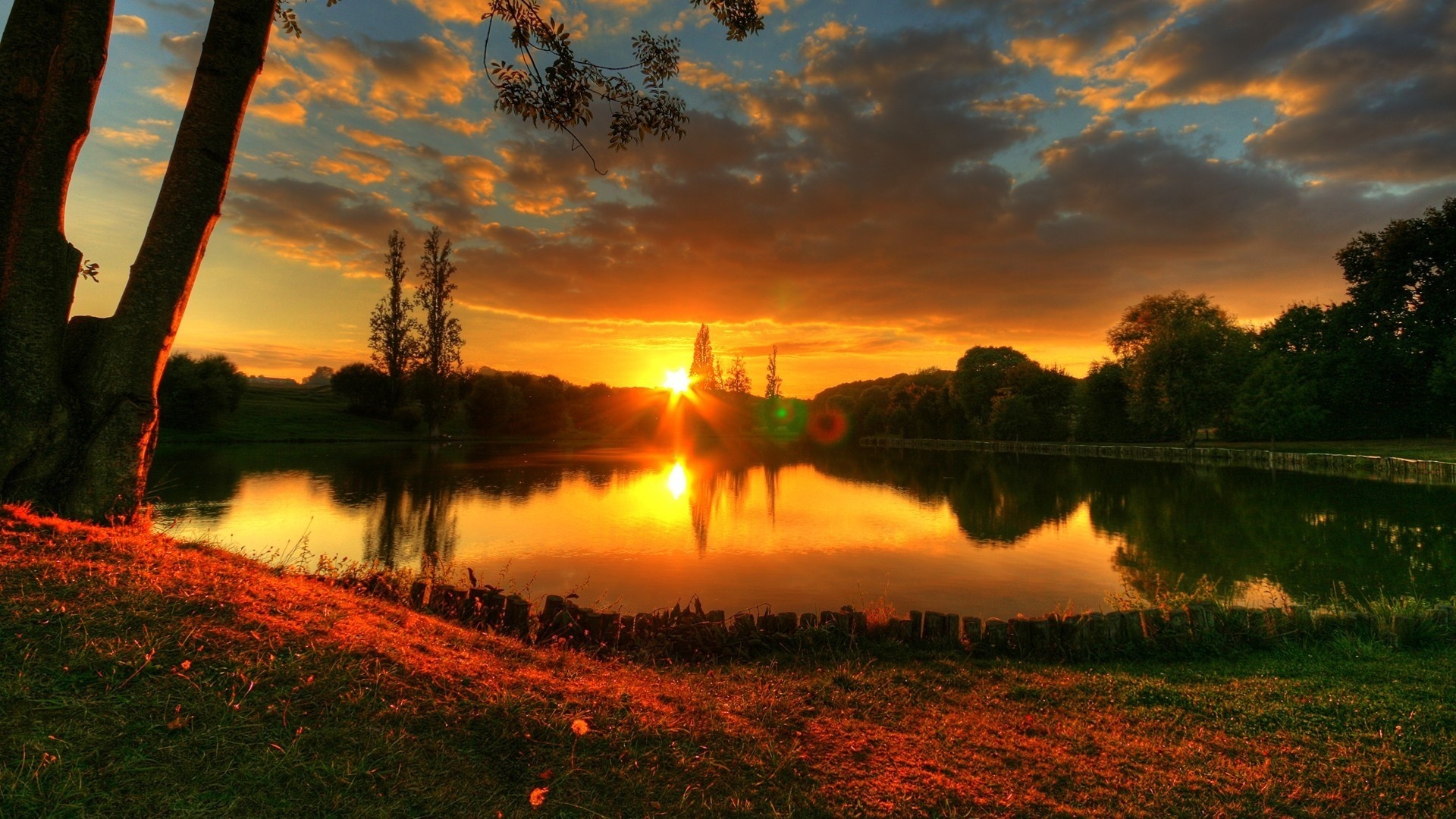 Sunset HD Wallpaper | Background Image | 1920x1080