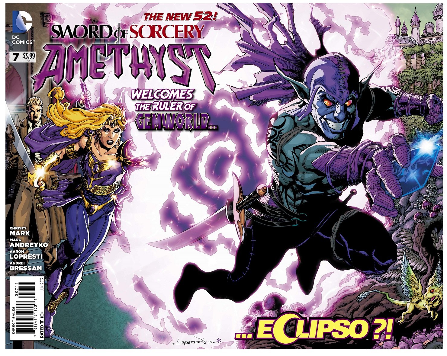 Download Comic Sword Of Sorcery Wallpaper