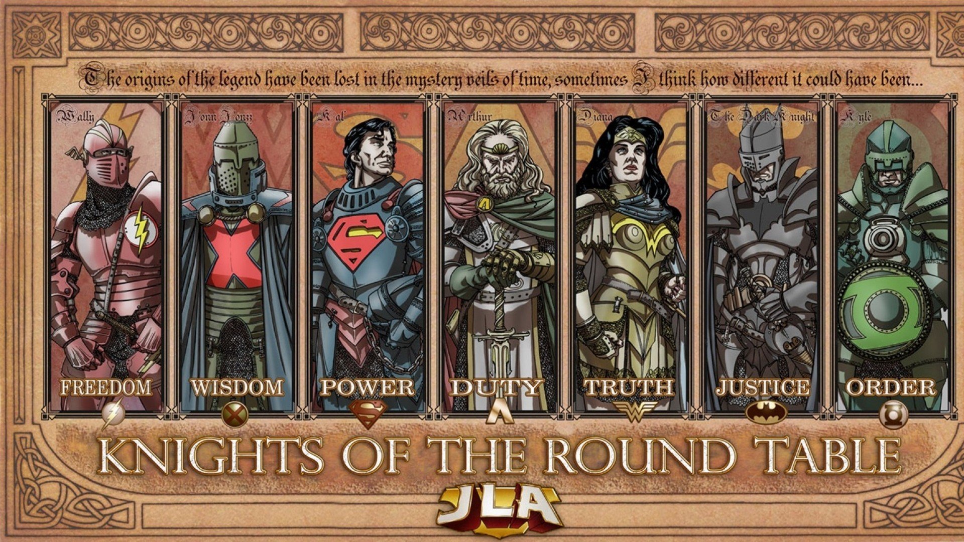 Knights Of The Round Table Wallpaper
