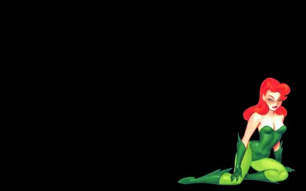 Comic Poison Ivy HD Desktop Wallpaper | Background Image