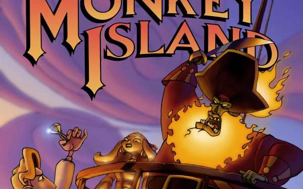 video game the curse of monkey island HD Desktop Wallpaper | Background Image