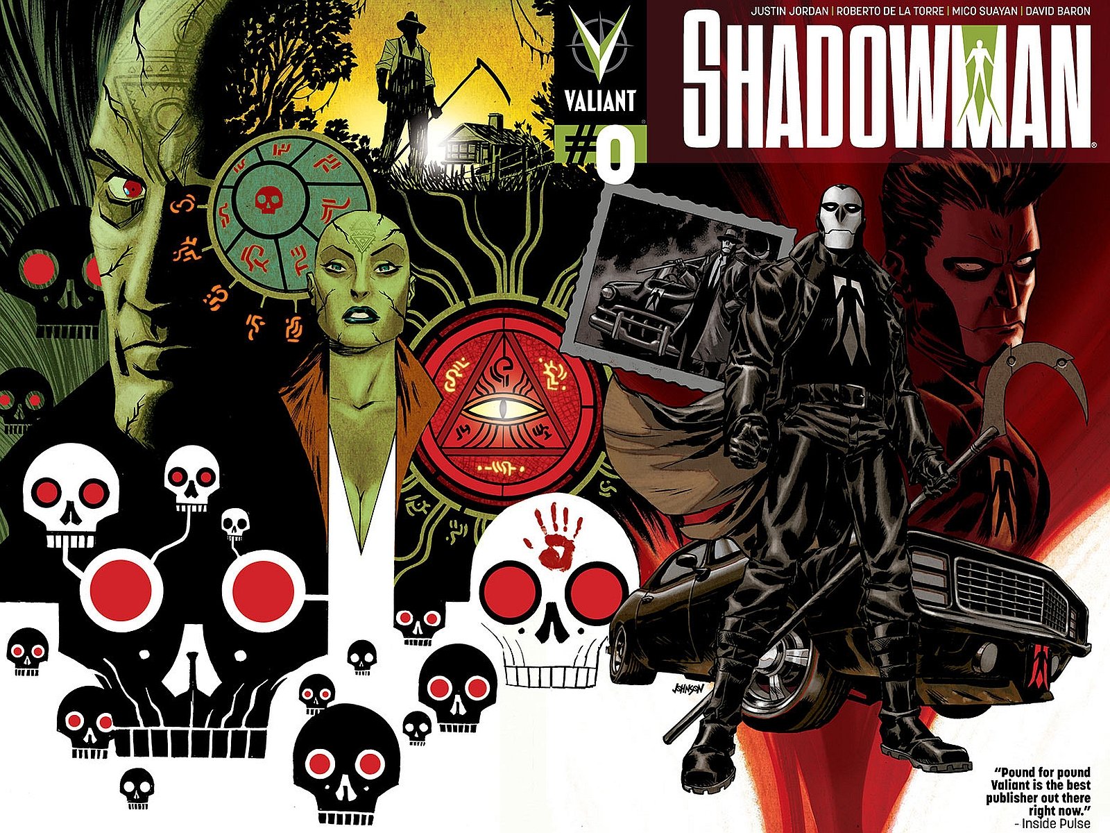 Download Comic Shadowman Wallpaper