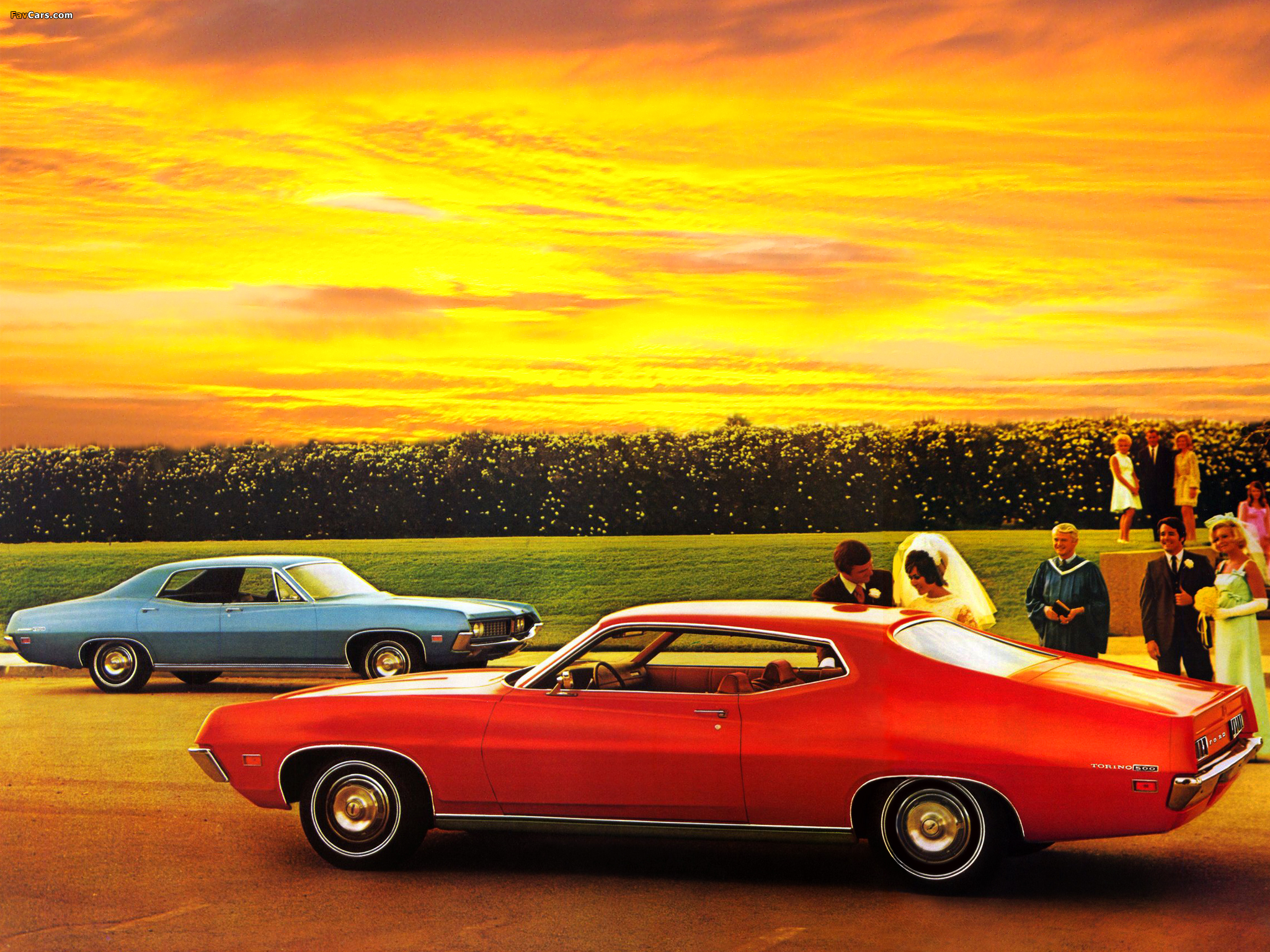 Vehicles 1971 Ford Torino HD Wallpaper | Background Image