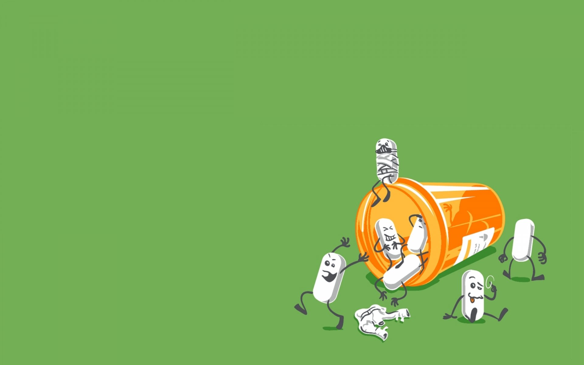 Download Funny Pills HD Wallpaper