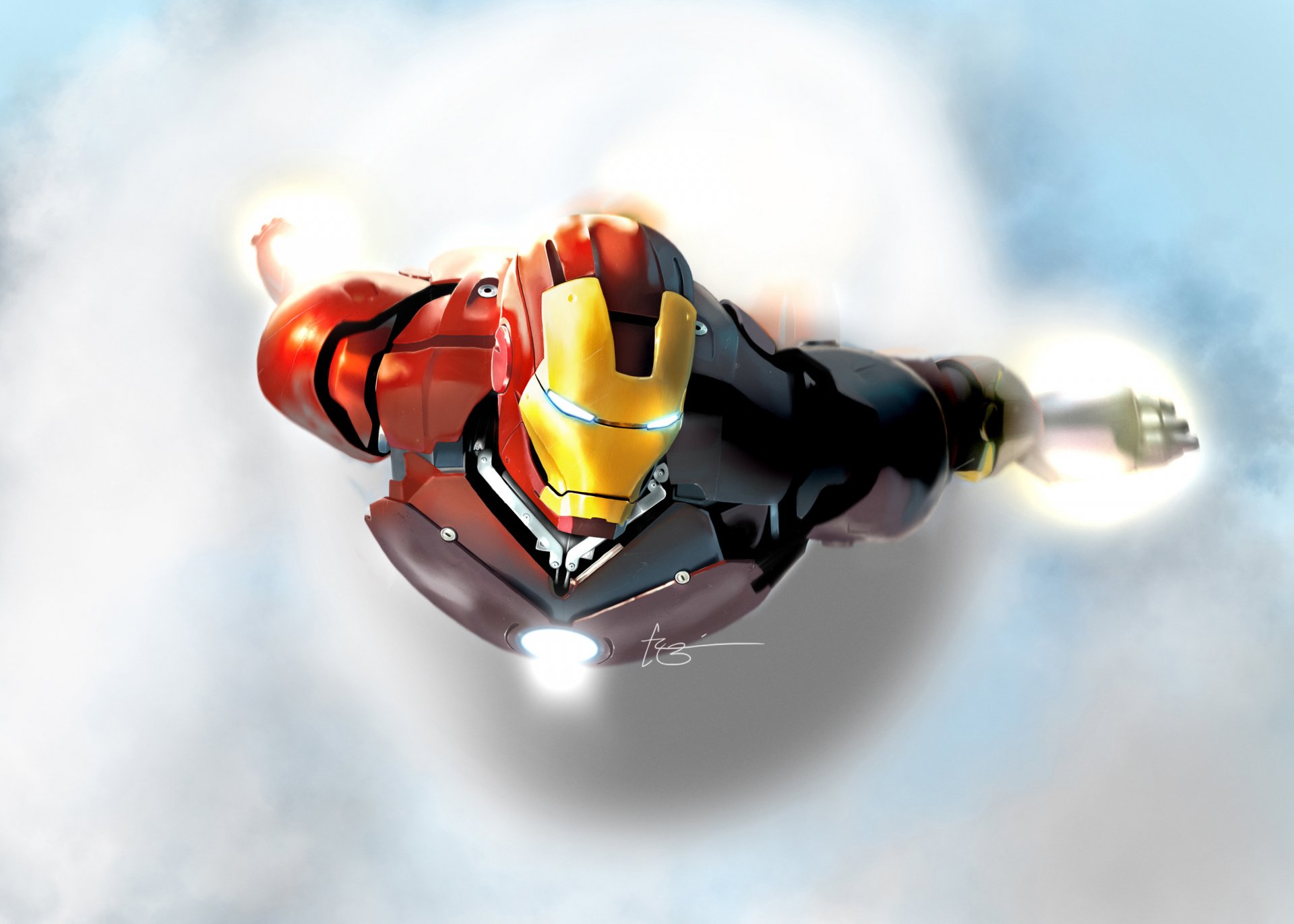 Iron Man HD Duvar kağıdı Arka plan 2800x2000