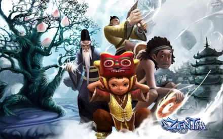 video game zentia HD Desktop Wallpaper | Background Image