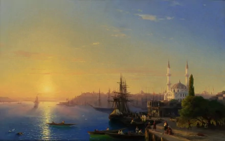 artistic oil painting HD Desktop Wallpaper | Background Image