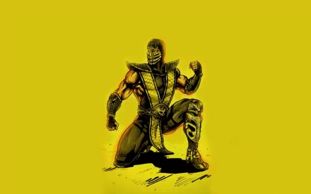 Comic Mortal Kombat HD Desktop Wallpaper | Background Image