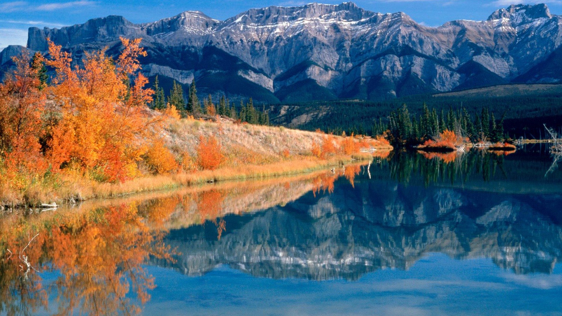 Download Nature Reflection HD Wallpaper