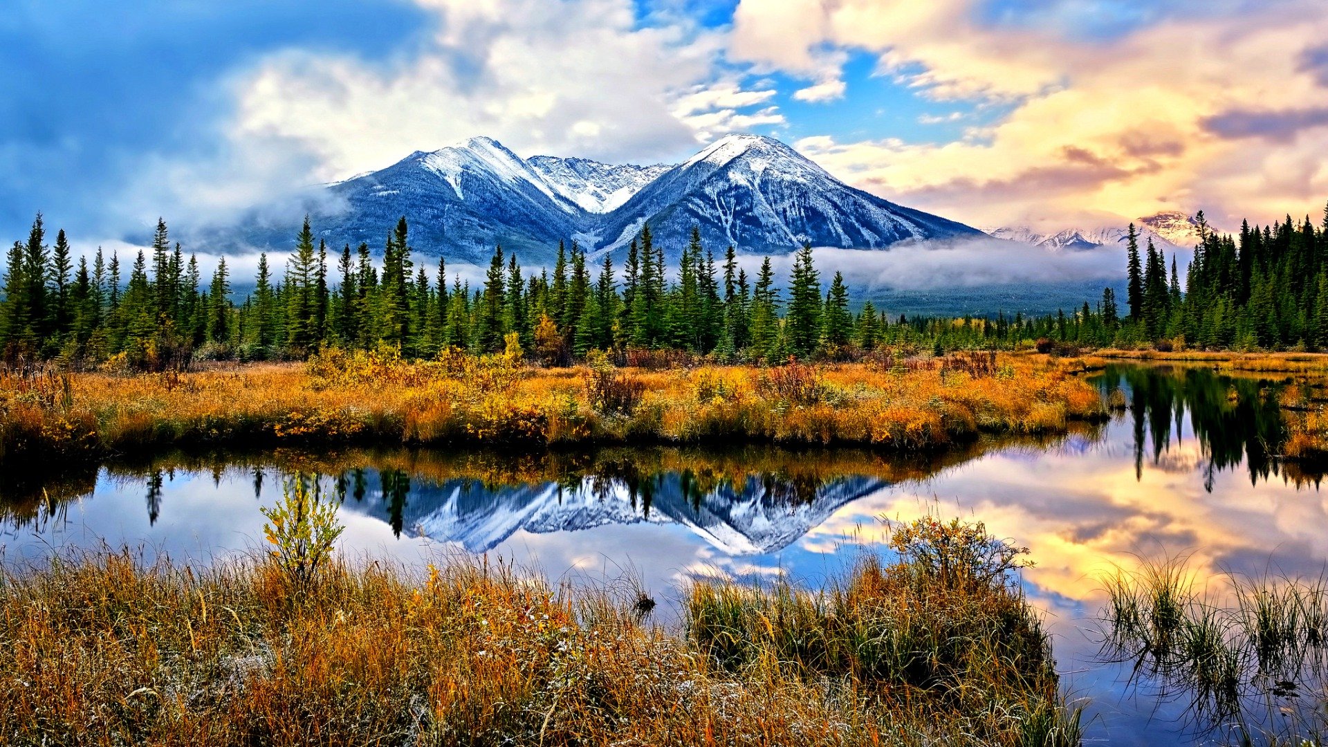 Download Nature Reflection HD Wallpaper