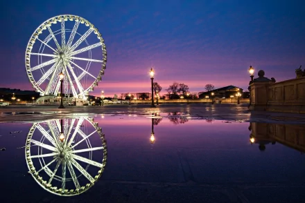 ferris wheel man made amusement park HD Desktop Wallpaper | Background Image
