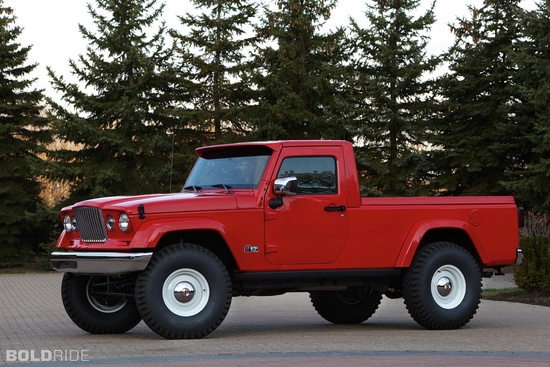 Download Vehicle Jeep J-12 HD Wallpaper