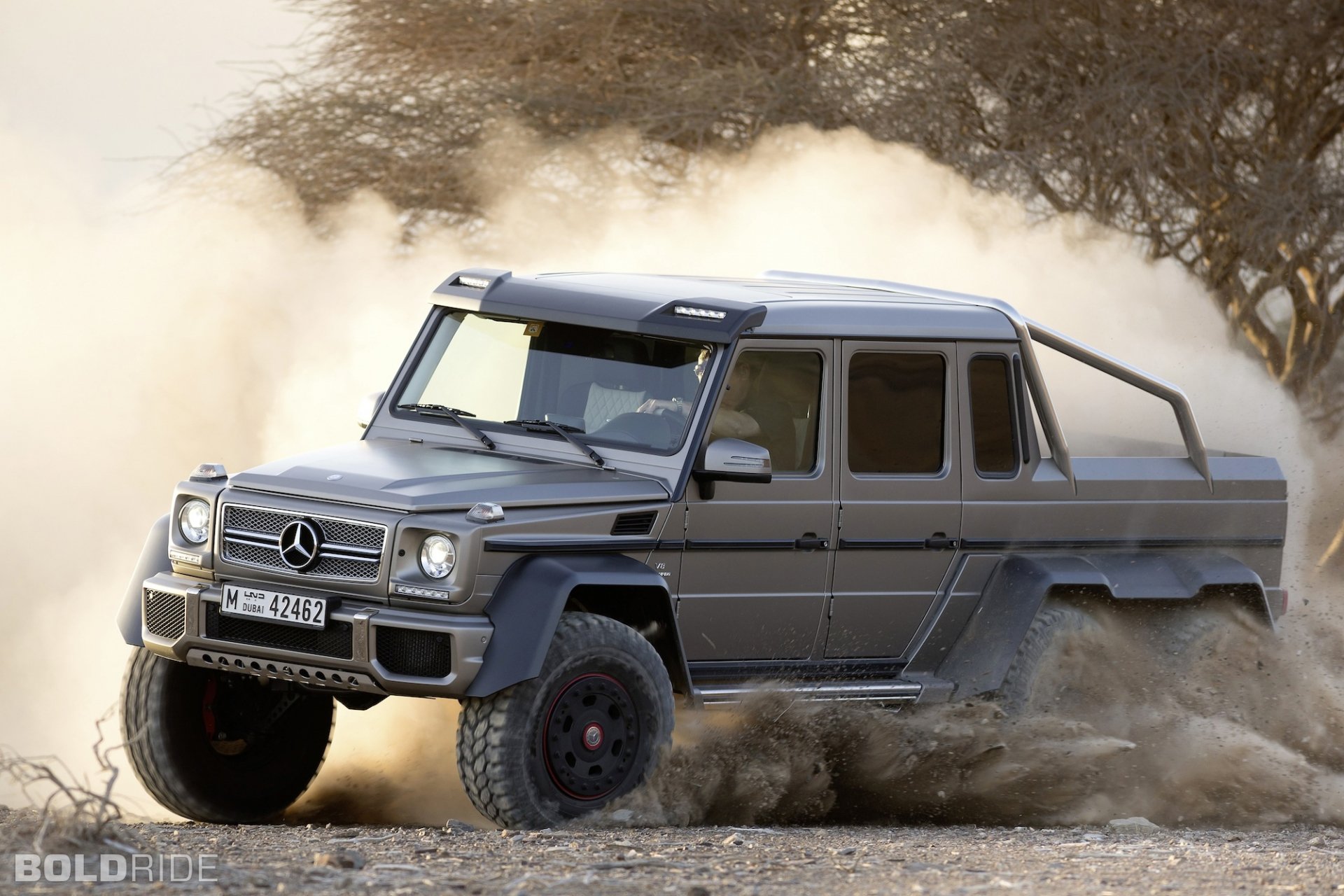 Download Vehicle Mercedes-Benz G63 AMG 6x6 HD Wallpaper