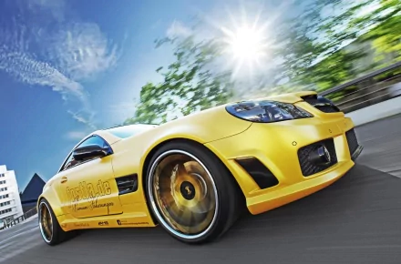 vehicle Mercedes-Benz Sl 55 Amg HD Desktop Wallpaper | Background Image