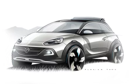 vehicle opel adam HD Desktop Wallpaper | Background Image