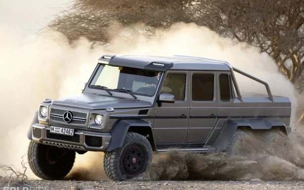 vehicle Mercedes-Benz G63 AMG 6x6 HD Desktop Wallpaper | Background Image