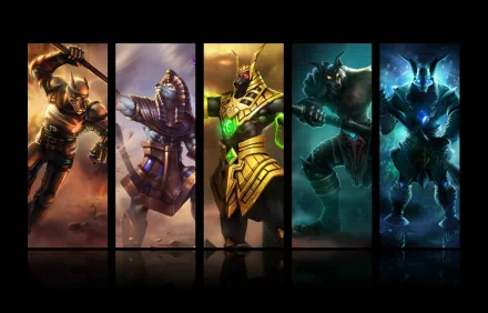 Nasus (League Of Legends) video game League Of Legends HD Desktop Wallpaper | Background Image
