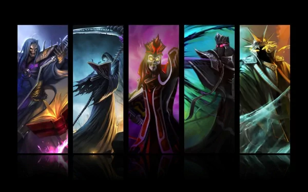 Karthus (League Of Legends) video game League Of Legends HD Desktop Wallpaper | Background Image