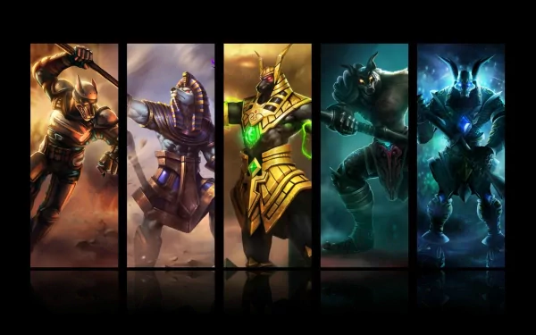Nasus (League Of Legends) video game League Of Legends HD Desktop Wallpaper | Background Image
