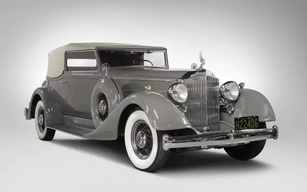 old convertible Packard car vehicle Packard Eight HD Desktop Wallpaper | Background Image