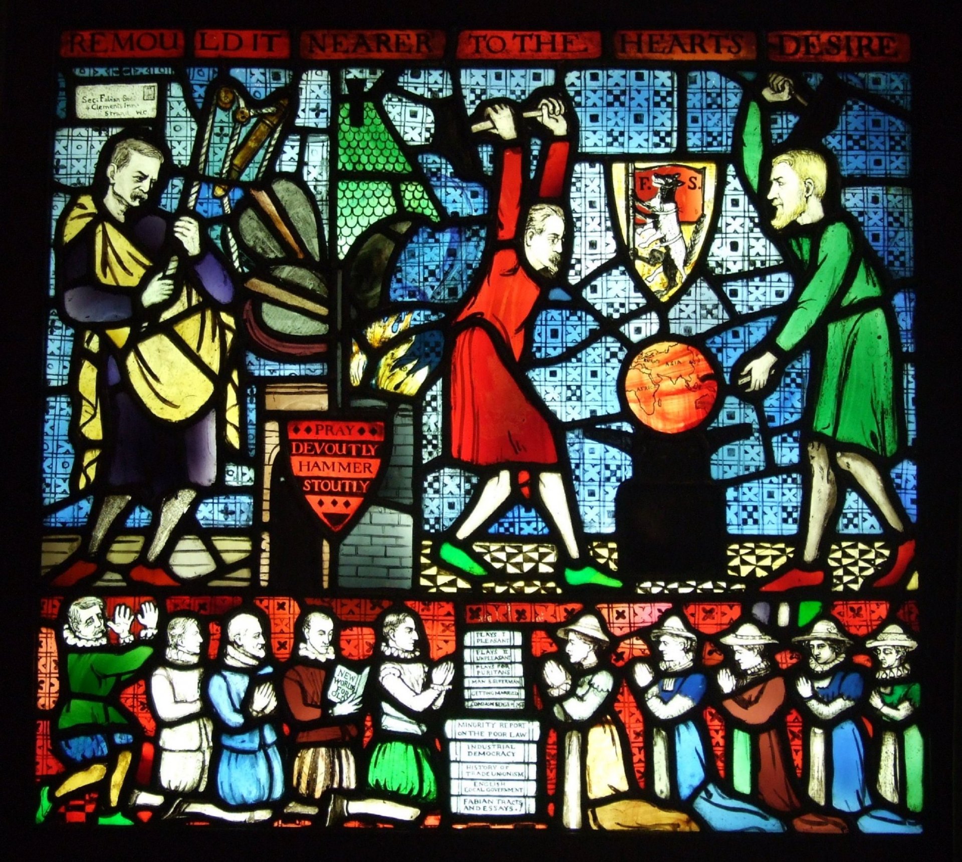 Download Artistic Stained Glass HD Wallpaper