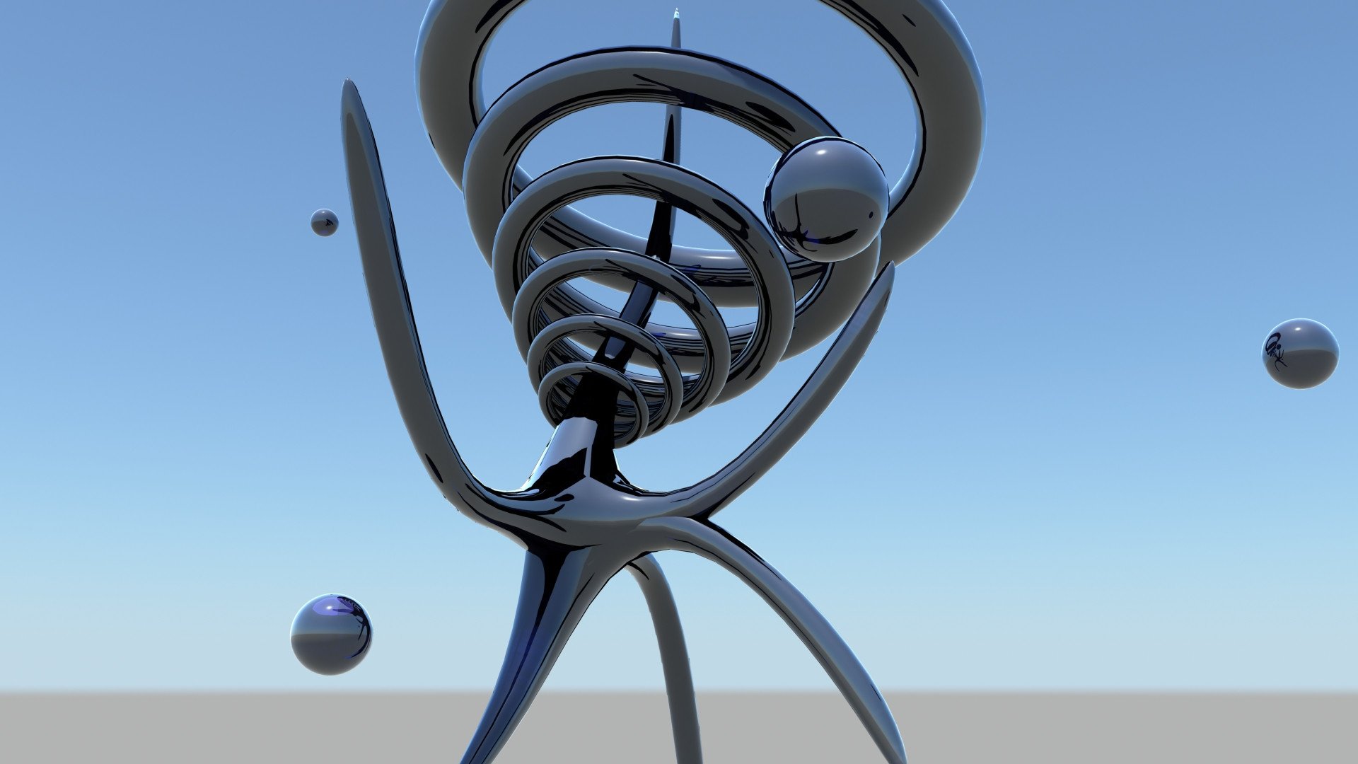 Download CGI 3D Abstract Shapes HD Wallpaper | 1920x1080 | Wallpaper Abyss