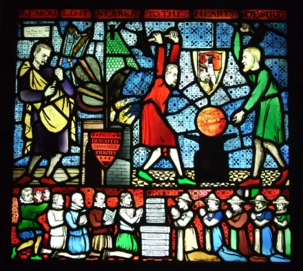 artistic stained glass HD Desktop Wallpaper | Background Image