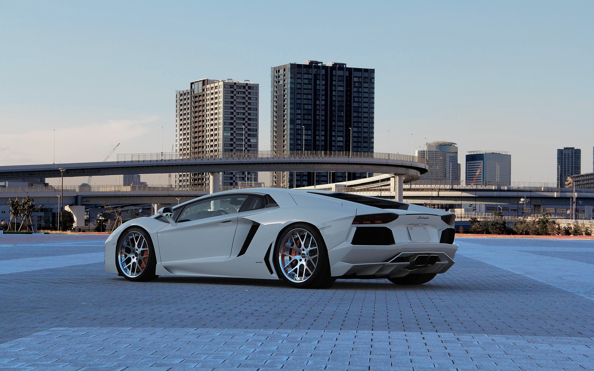 Download Vehicle Lamborghini Aventador HD Wallpaper