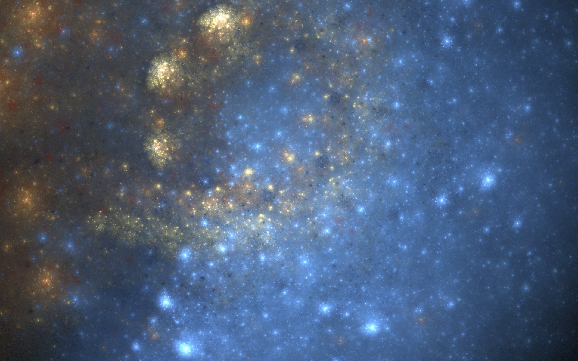 Galactic Nebula: HD Sci-Fi Starfield Wallpaper | 2560x1600 | Wallpaper