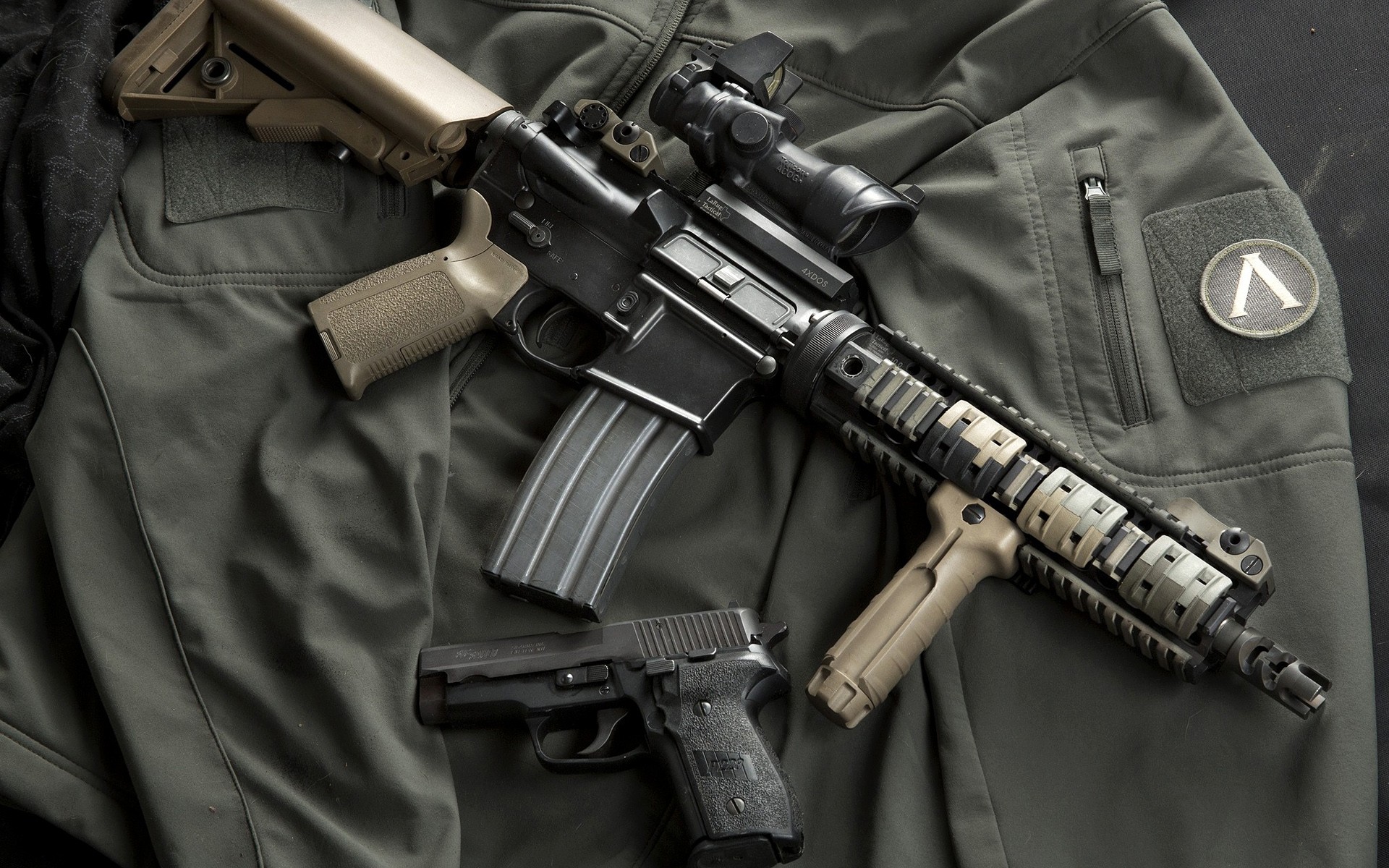 Weapons Colt AR-15 HD Wallpaper | Background Image