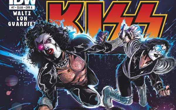 Comic KISS (Band) HD Desktop Wallpaper | Background Image
